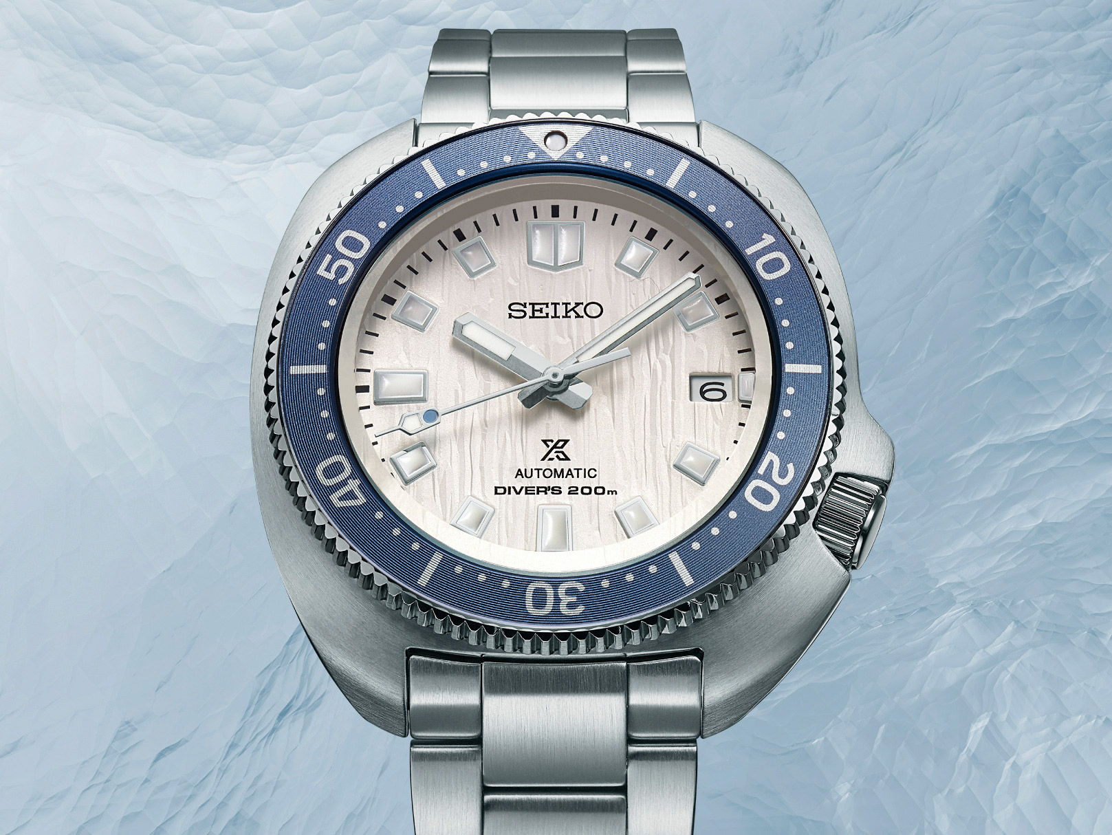 Seiko Prospex Glacier special edition save the ocean spb301j1