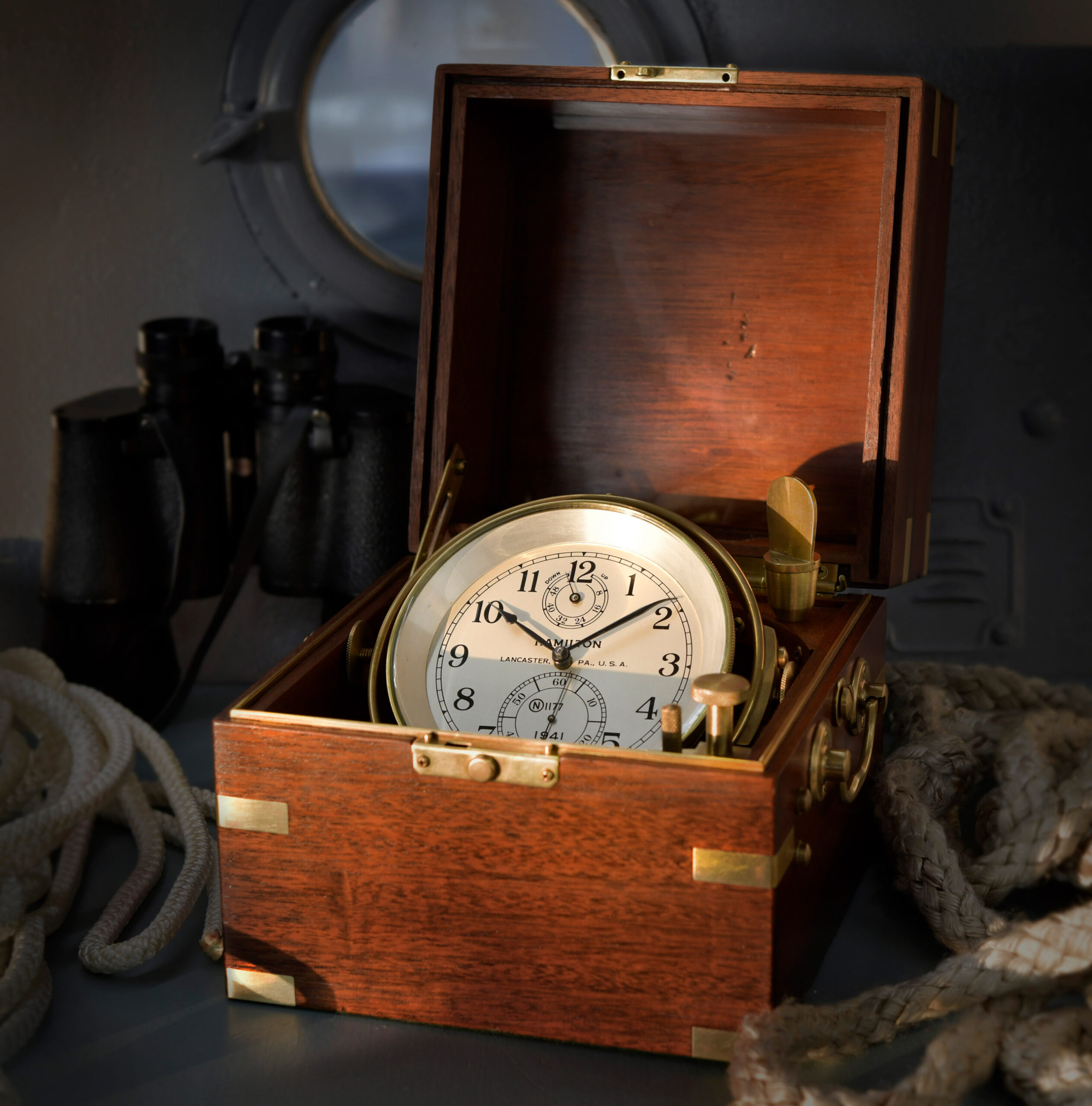 Hamilton marine chronometer model 21 from 1941