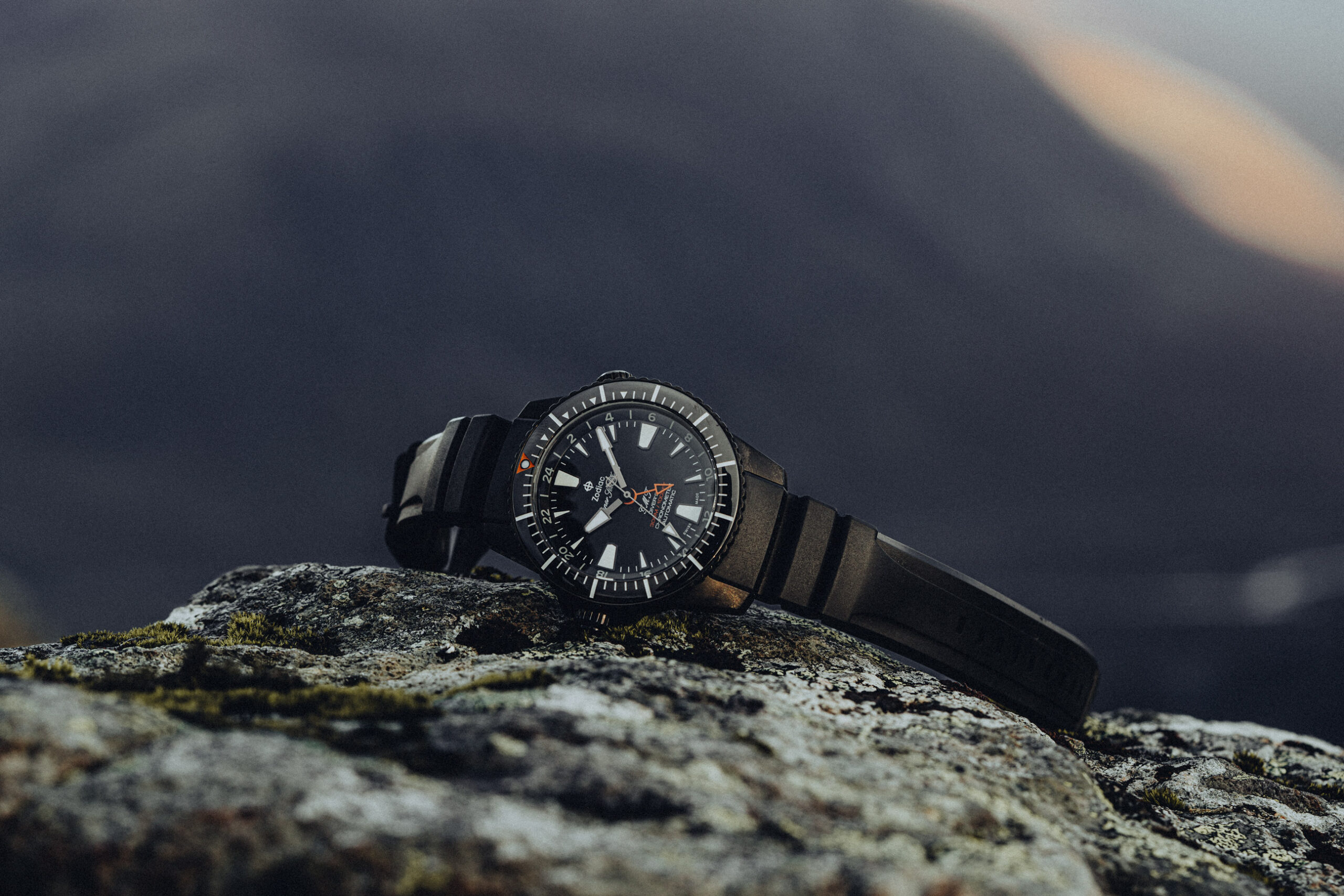 Hiking in Glen Coe With The Zodiac Super Sea Wolf LHD Pro-Diver GMT