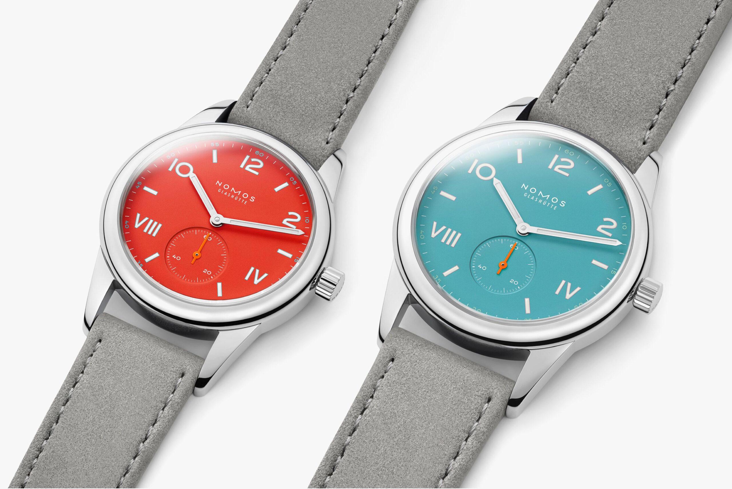 Introducing The NOMOS Club Campus Nonstop Red & Endless Blue