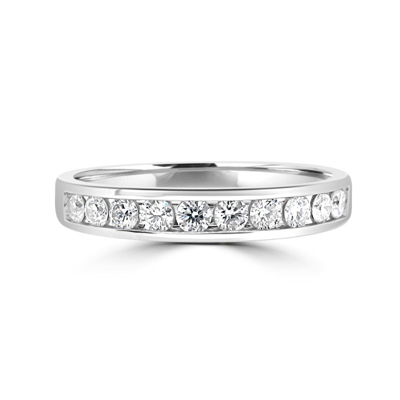 Platinum Brilliant Cut Diamond Eternity Ring 0.33ct