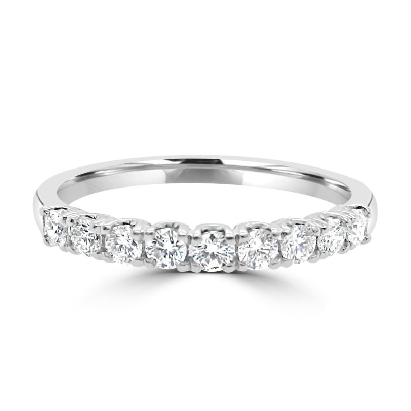 Platinum Brilliant Cut Diamond Eternity Ring 0.30ct