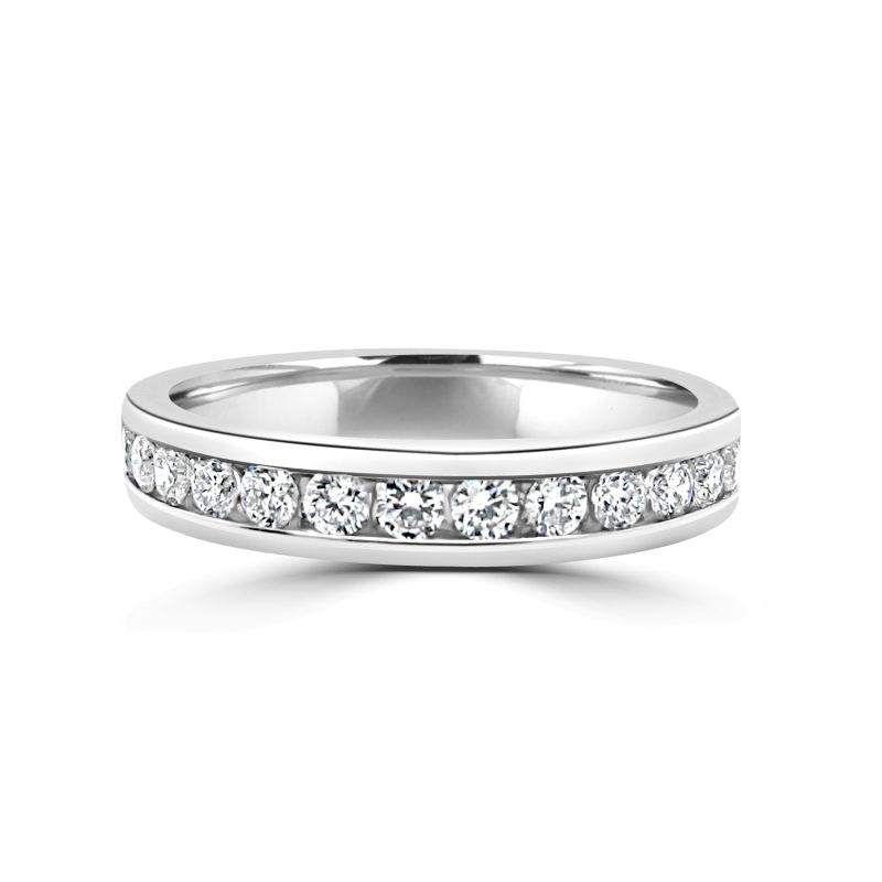 Platinum Brilliant Cut Diamond Eternity Ring 0.30ct
