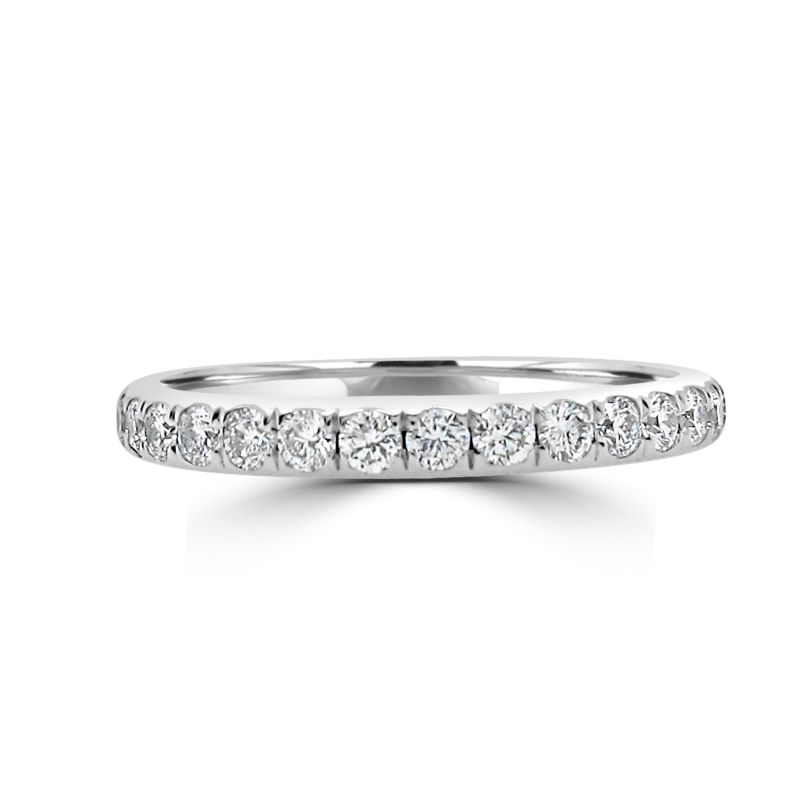Platinum Brilliant Cut Diamond Eternity Ring 0.50ct