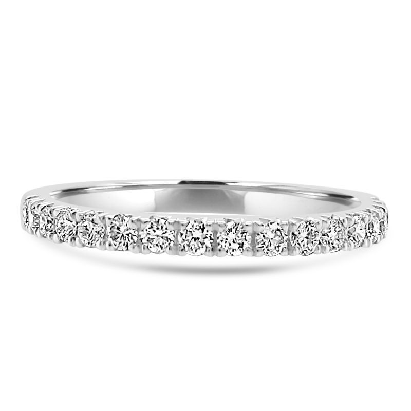 Platinum Brilliant Cut Diamond Eternity Ring 0.33ct