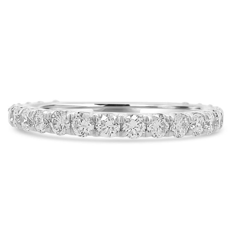 Platinum Brilliant Cut Lab Grown Diamond Eternity Ring 0.75ct
