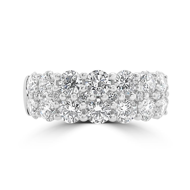 Platinum Brilliant Cut Diamond Dress Ring 2.33ct