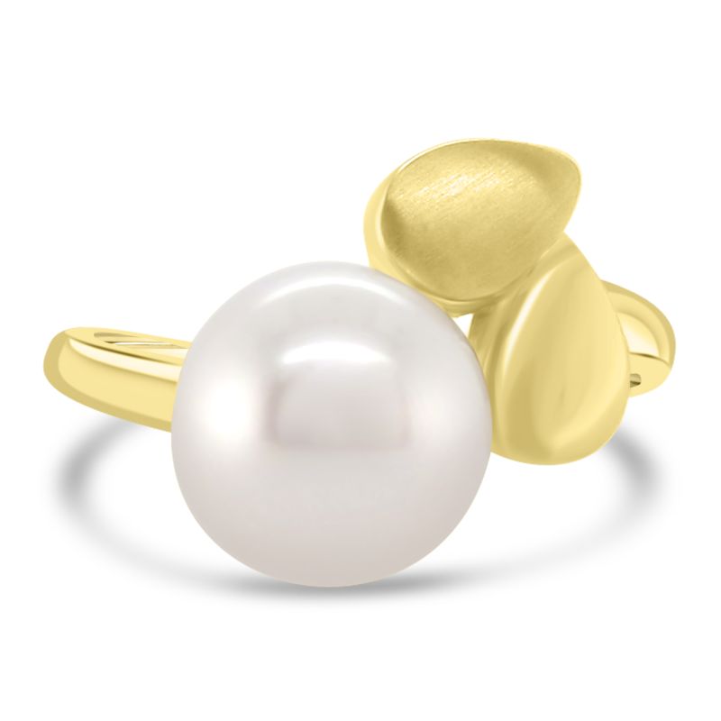 9ct Yellow Gold Freshwater Pearl Dress Ring