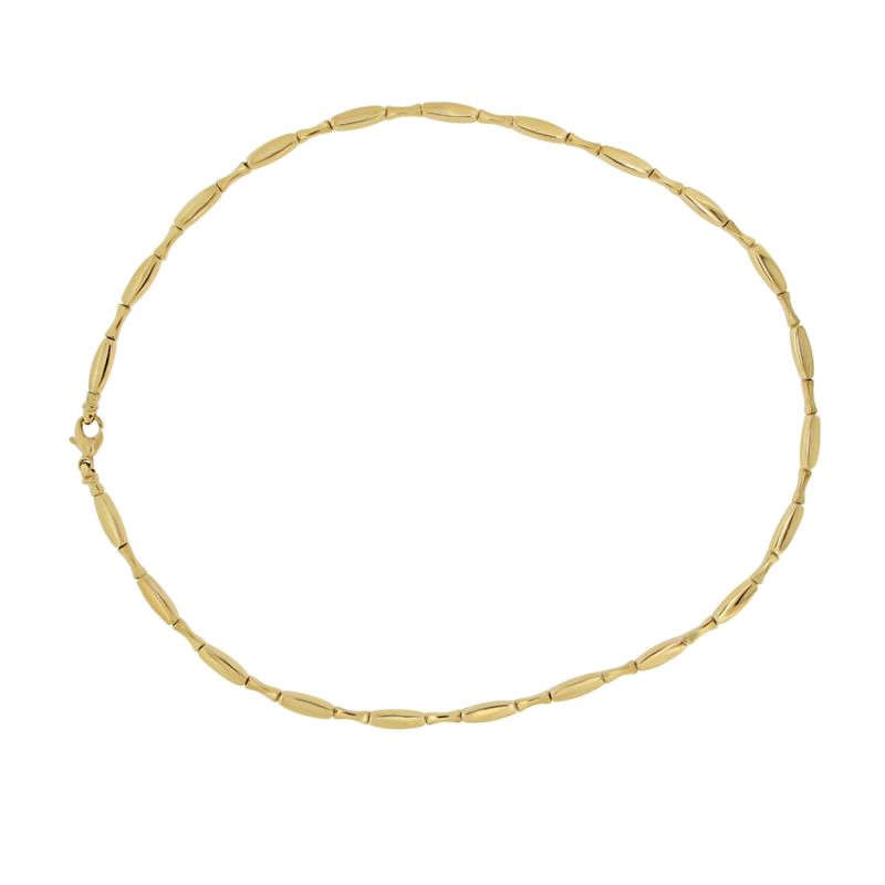 9ct Yellow Gold Long Link Necklet