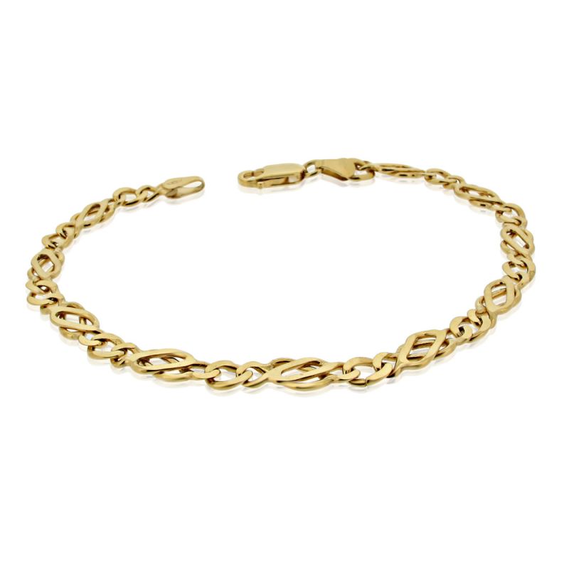 9ct Yellow Gold Celtic Link Bracelet