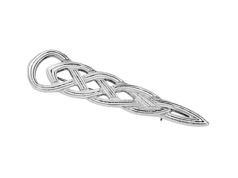 Silver Celtic Kilt Pin