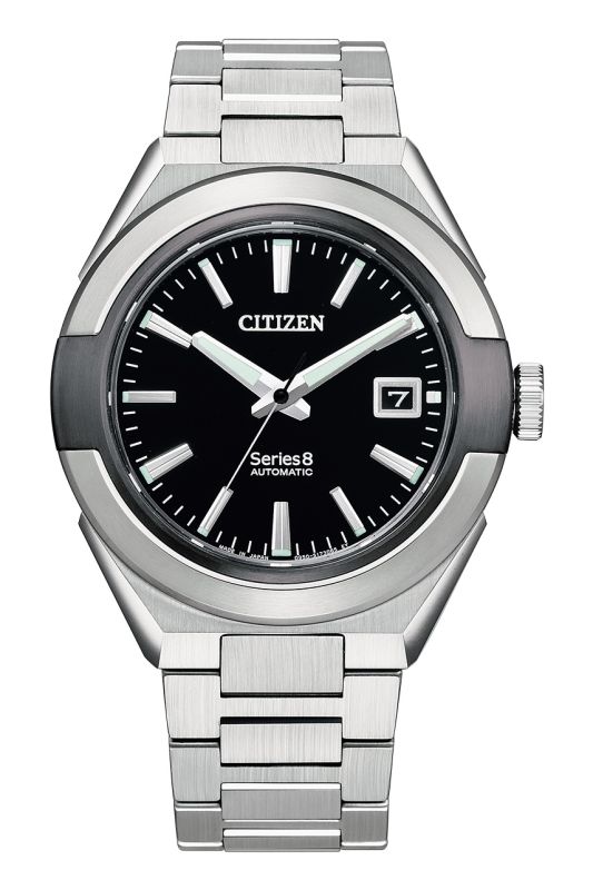 Citizen Series 8 Automatic Black Dial Watch NA1004-87E