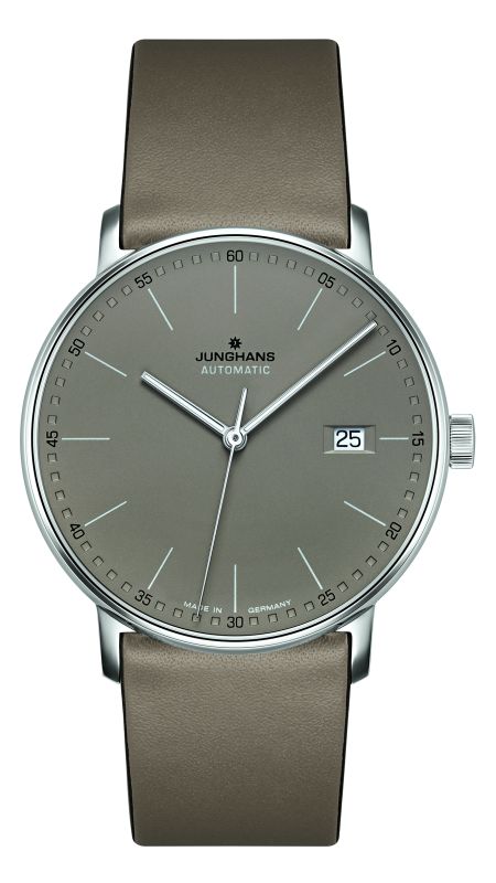 Junghans Form A Automatic Leather Strap Watch  027/4832.00