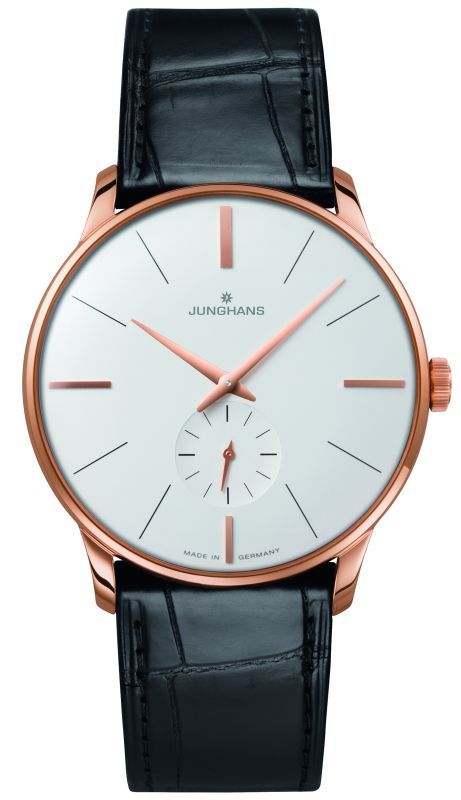 Junghans Meister Hand Wound Leather Strap Watch 027/5202.00