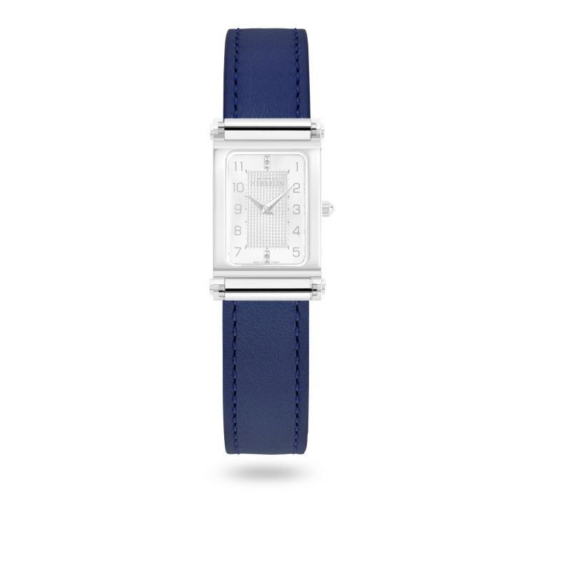 Antares Blue Leather Strap 17048.39.A