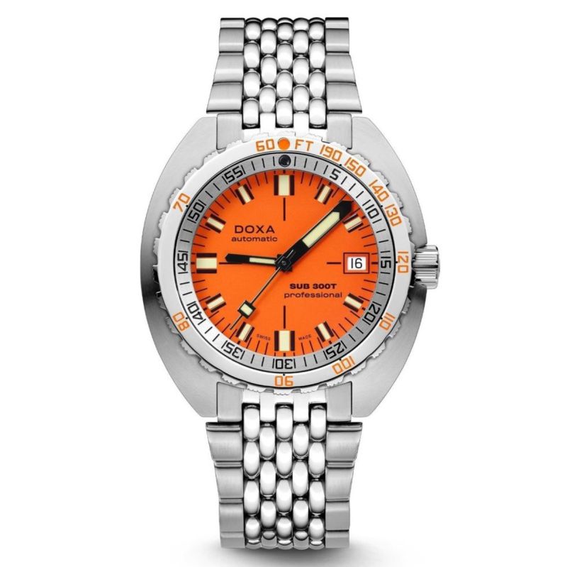 Doxa Sub 300T Professional Bracelet Watch 840.10.351.10
