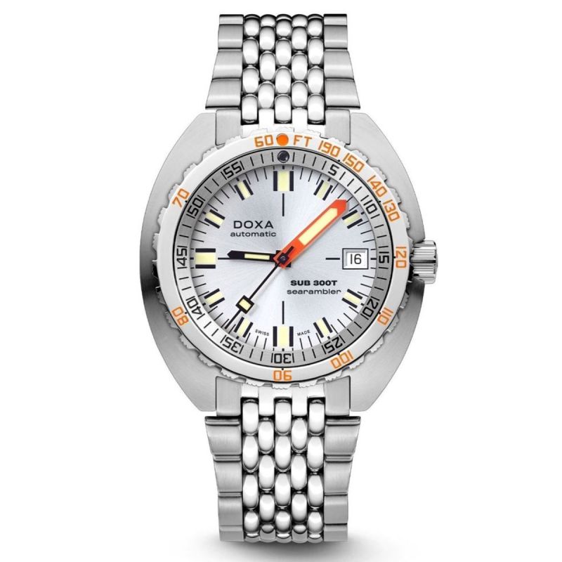 Doxa Sub 300T Searambler Bracelet Watch 840.10.021.10