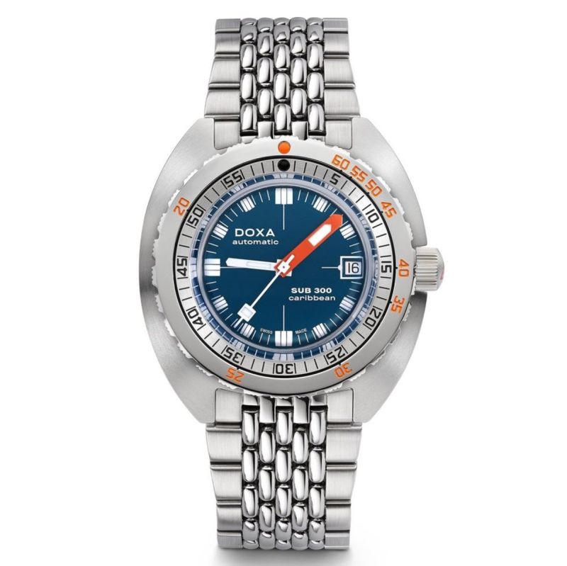 Doxa Sub 300 Caribbean Bracelet Watch 821.10.201.10