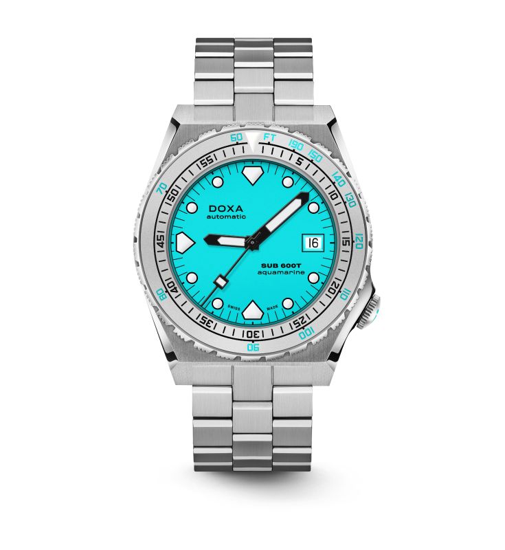 Doxa Sub 600T Aquamarine Bracelet Watch  862.10.241.10