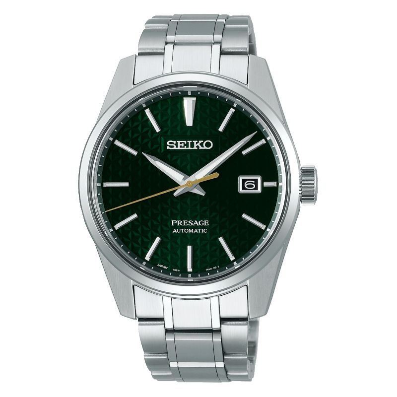 Seiko Presage Sharp Edge Series Green Dial Watch SRPB169J1