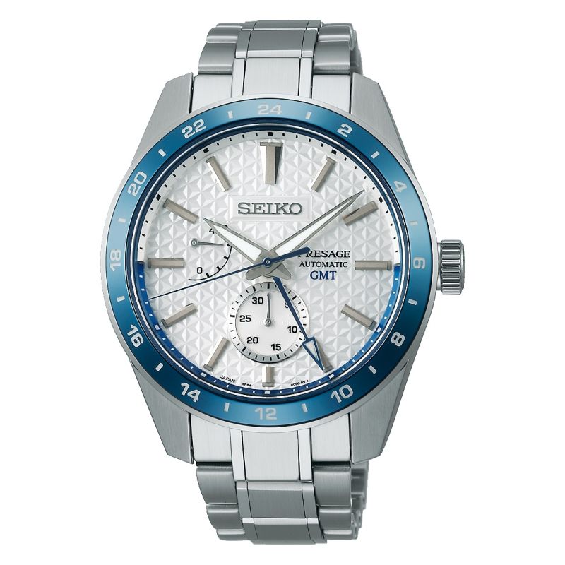 Seiko Presage Sharp Edge GMT Ltd Edt Watch  SPB223J1