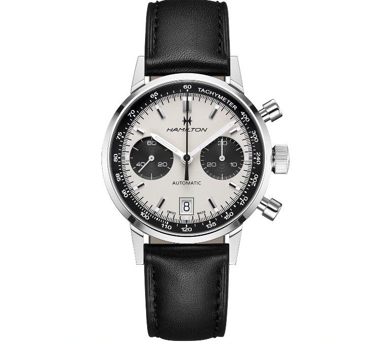 Hamilton Intra-Matic Automatic Chronograph Strap Watch