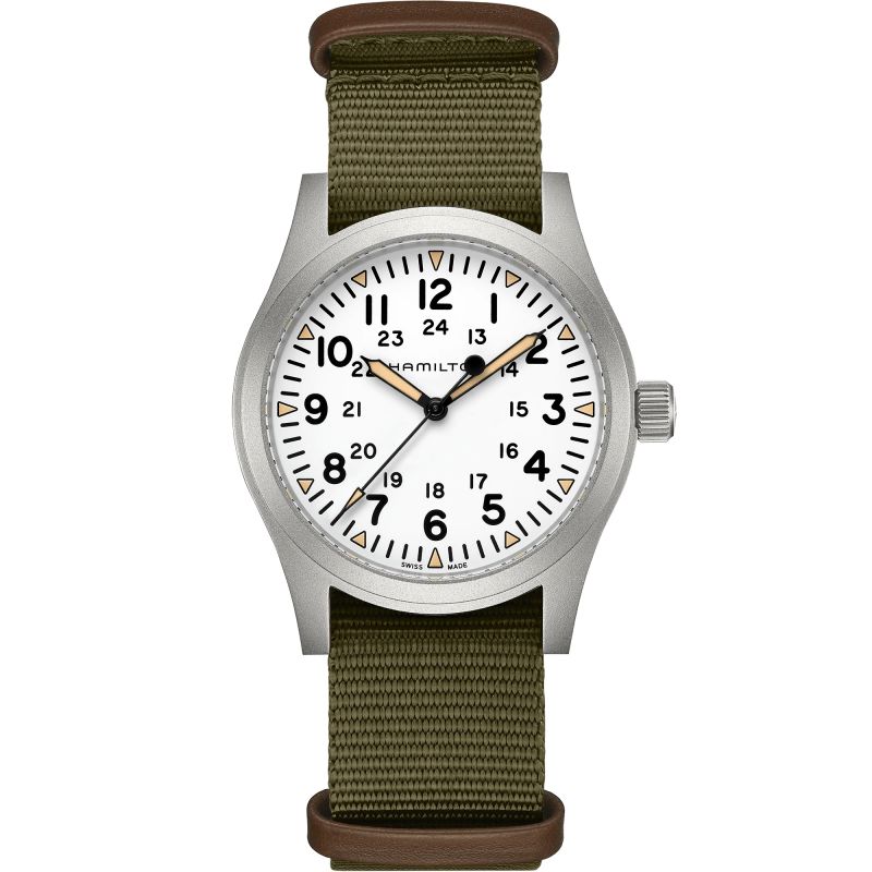 Hamilton Khaki Field Mechanical Nato Strap Watch  H69529913