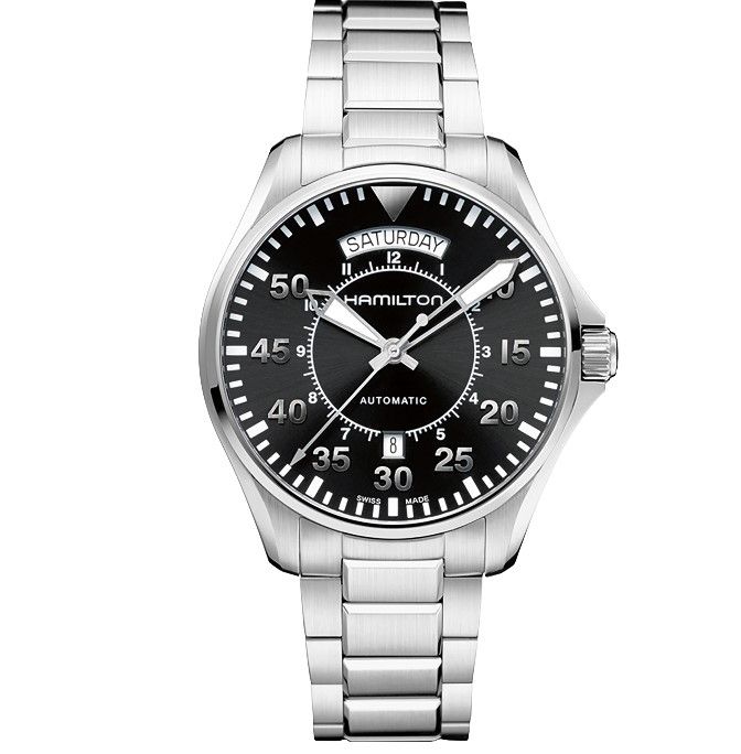 Hamilton Khaki Pilot Day/Date Automatic Bracelet Watch