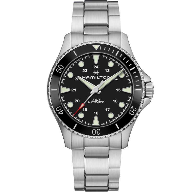 Hamilton Khaki Navy Scuba Auto Bracelet Watch  H82515130