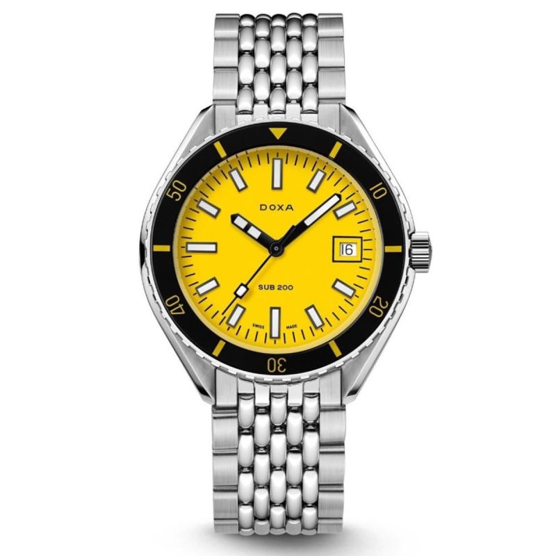 Doxa Sub 200 Divingstar Yellow Dial Watch 799.10.361.10