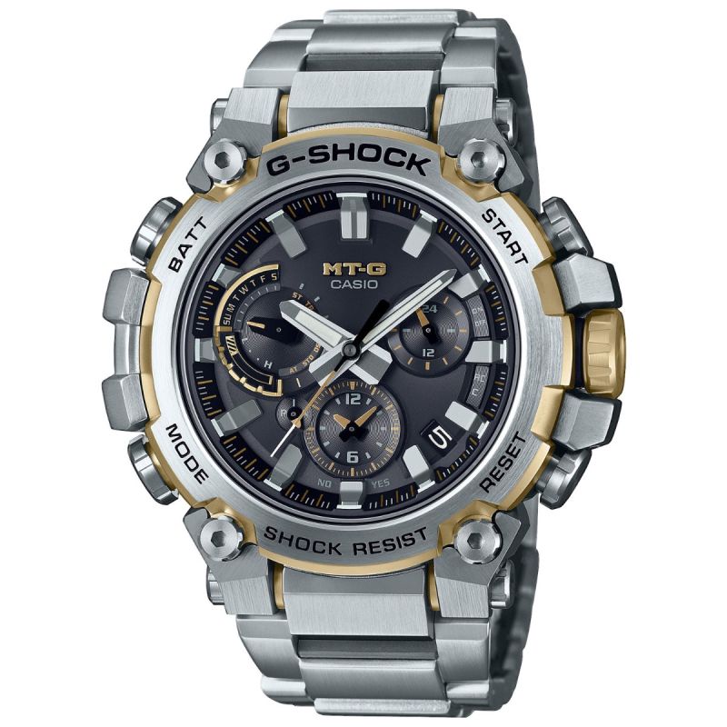 Casio G-Shock MTG-B3000D-1A9ER MTG Silver and Gold 