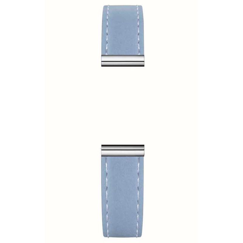 Antares Light Blue Leather Strap only - BRAC17048A106