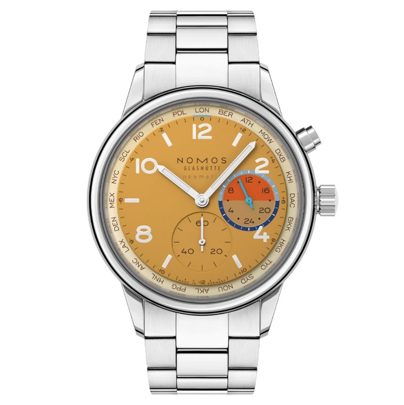 NOMOS Glashütte Club Sport Neomatik Worldtimer Dune 790.S6